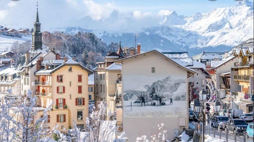 Ferienwohnung Monument Le Mont Joly - 3 Bedr - View - 2 Bath - 80M2 Saint-Gervais-les-Bains Exterior foto